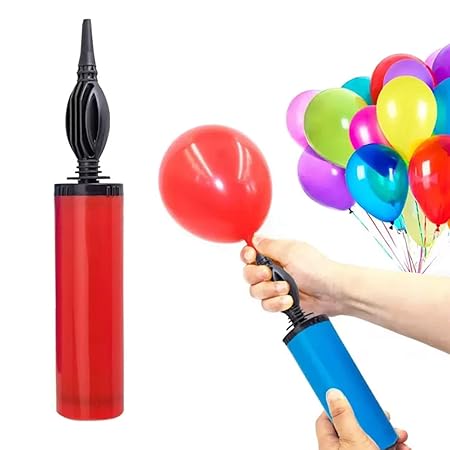 Balloon Hand Pump - 1 Pc Air Pump for Balloon | Air Balloon Pump | Balloon Air Pump | Hand Balloon Pump | Balloon Blower | Balloon Inflator Pump for Latex Foil, Helium Air Balloon