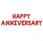 Happy Anniversary Foil Balloon 16 inches